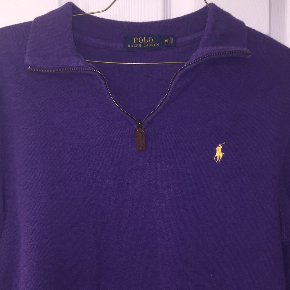 POLO 1/4 zip pullover